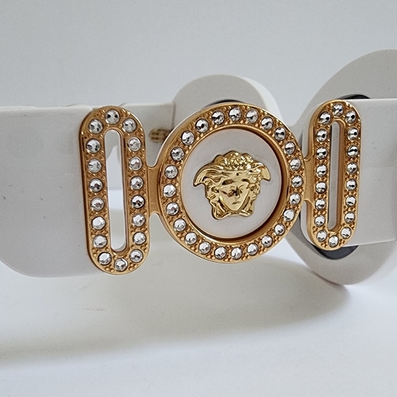 VERSACE 4426BU WHITE GOLD MEDUSA ICONIC CLASSIC SUNGLASSES - Picture 5 of 13